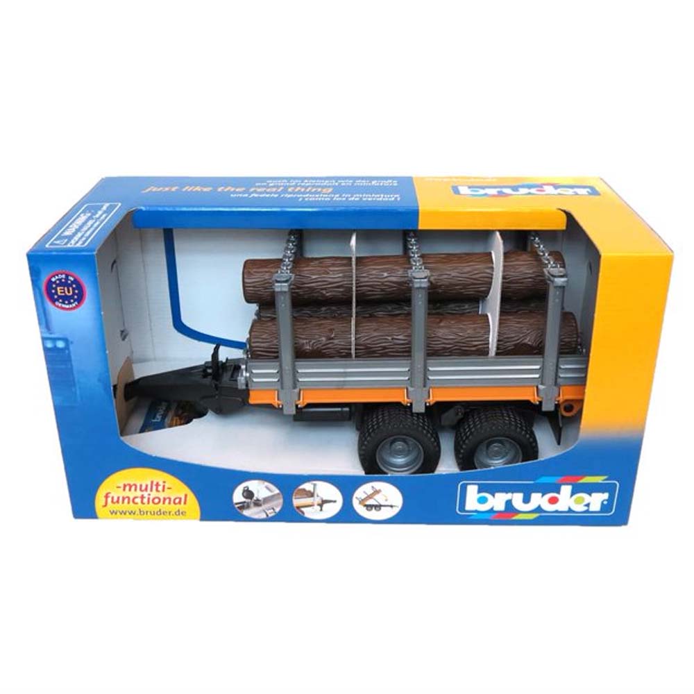 Rimorchio per trasporto legname Bruder