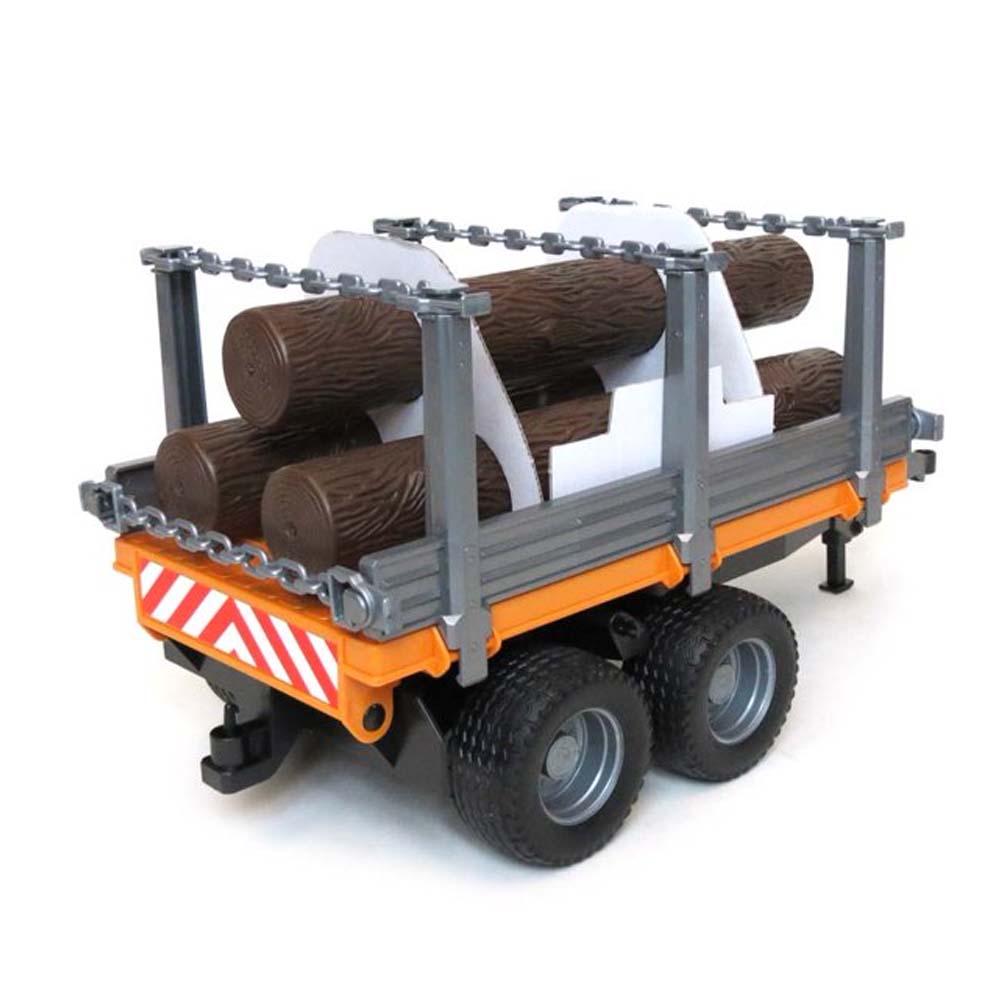 Rimorchio per trasporto legname Bruder