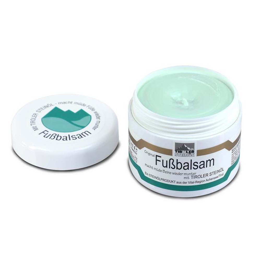 Balsamo per i piedi con olio di tiroler steinöl