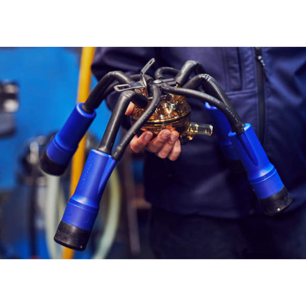 Collettore per Gruppo di Mungitura in Acciaio Inox con Coperchio in Plastica