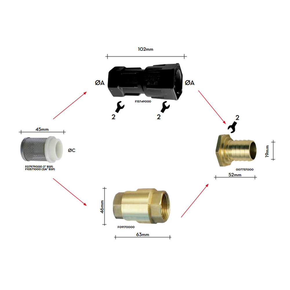 Valvola di Fondo Innovativa per Tubazioni di Aspirazione Carburante