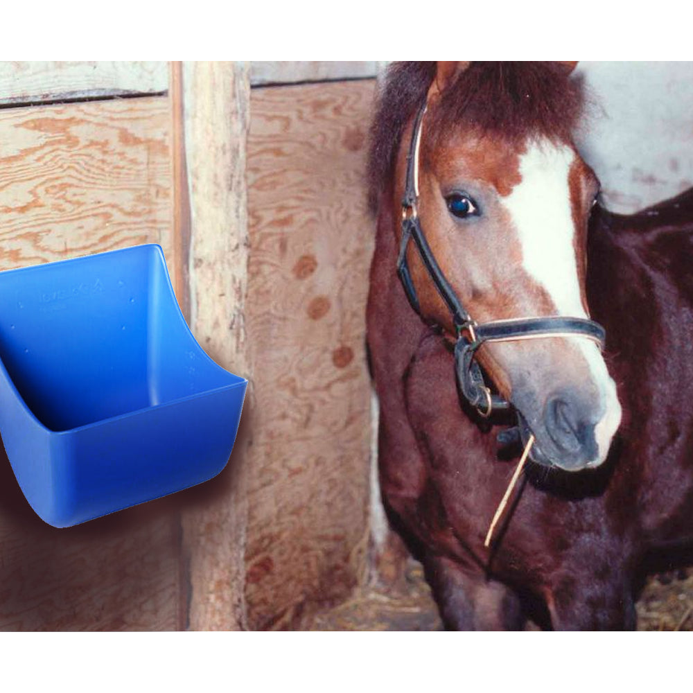 Mangiatoia In Plastica Dura Resistente Per Bovini - Vacche/Vitelli