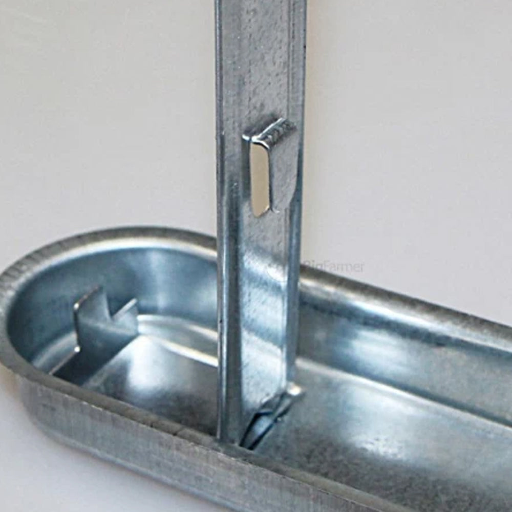 Abbeveratoi portabottiglie in lamiera per piccoli animali