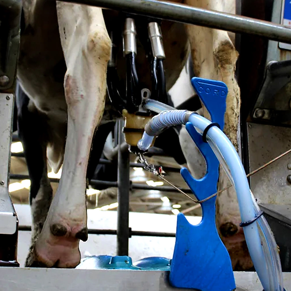 Guaina mungitura adattabile in gomma nera da 17.3mm