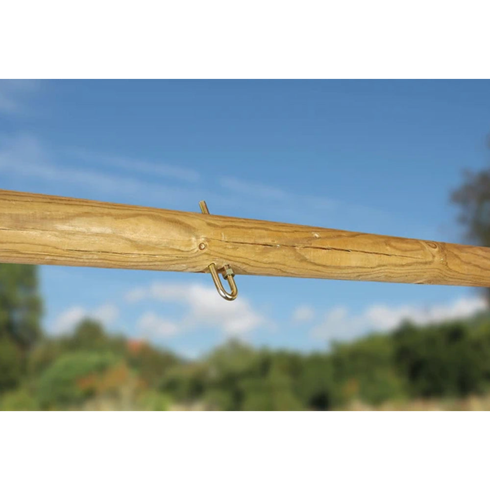 Moschettone con vite oscillante