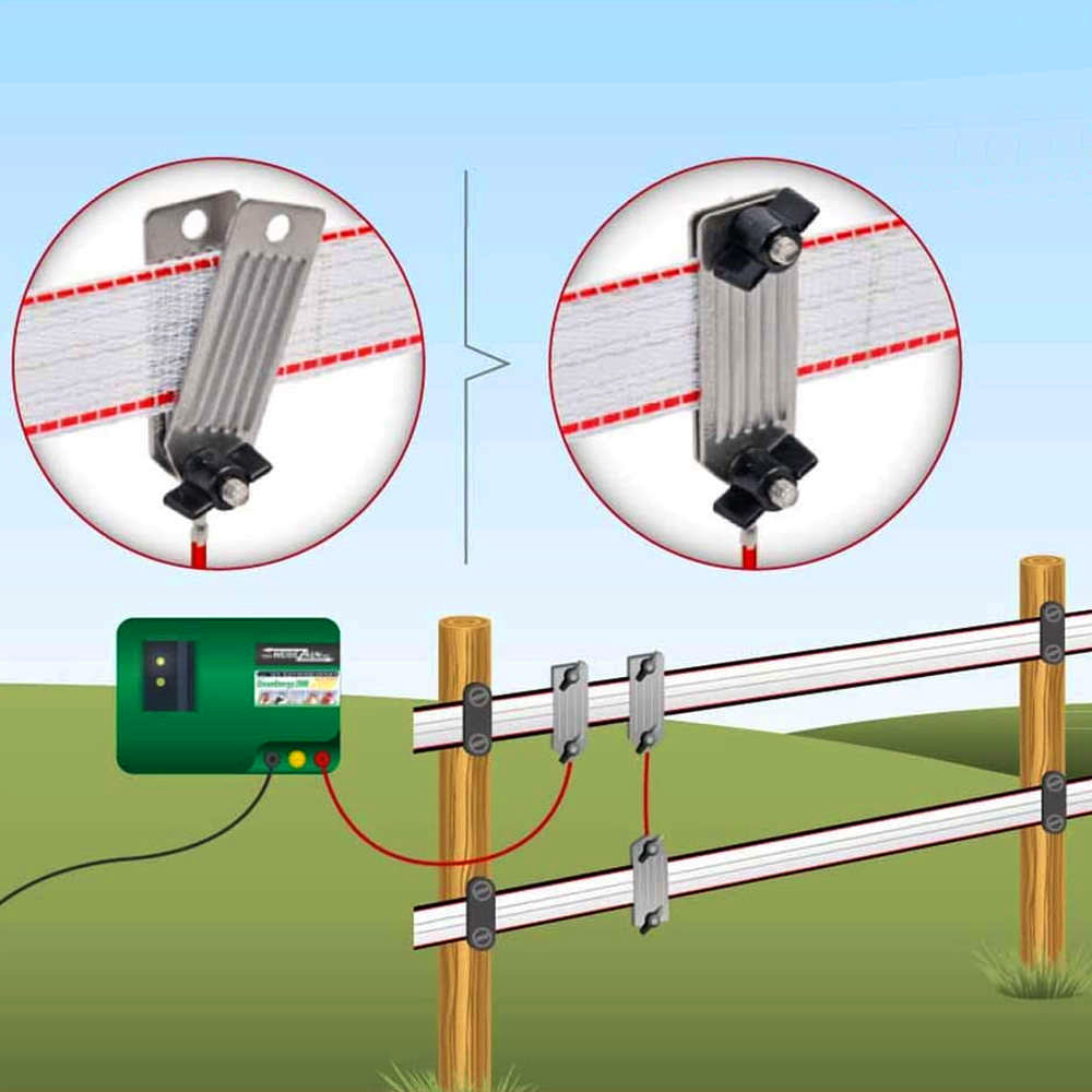 Connettore Occhiello 8 mm per Recinzioni Elettriche