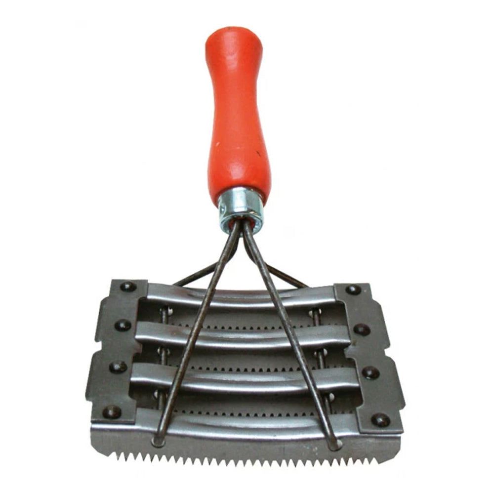 Striglia in metallo staffa in filo