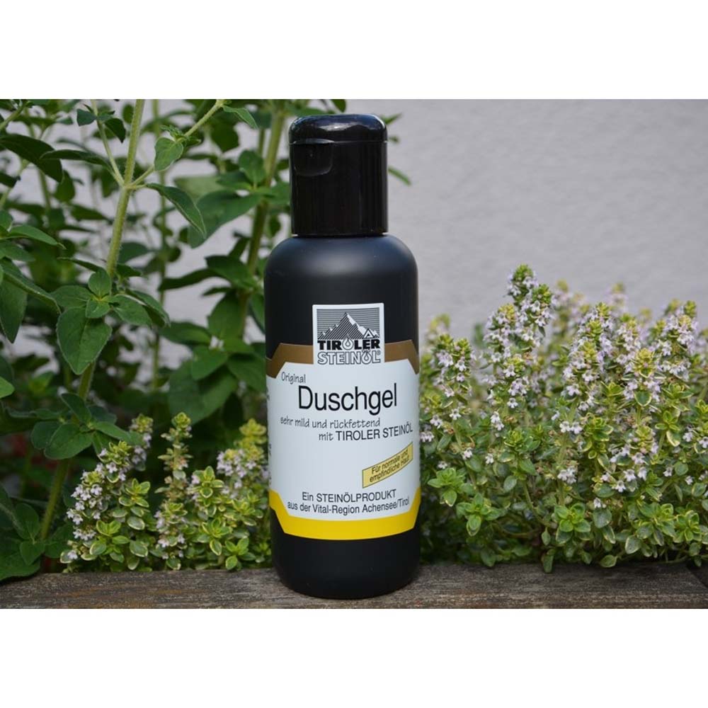 Gel doccia con olio di roccia tirolese