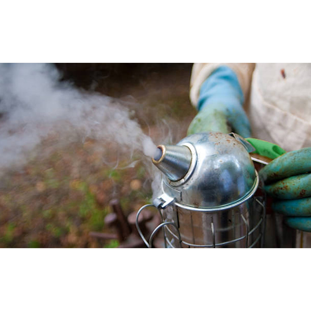 ApiSmoker® Classic 10cm Affumicatore Zincato con Griglia per gli apicoltori