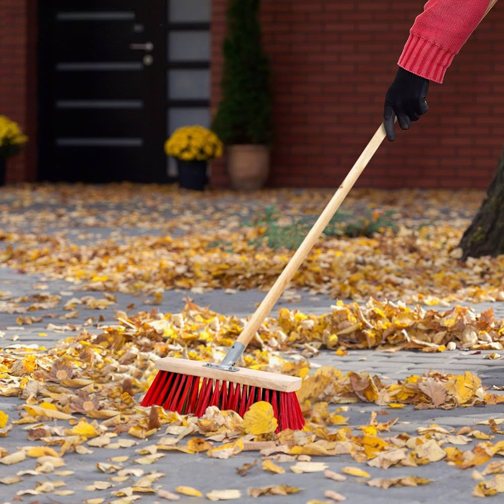 Scopa industriale per pulizia rapida