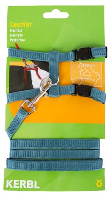 Pettorina per roditori con guinzaglio