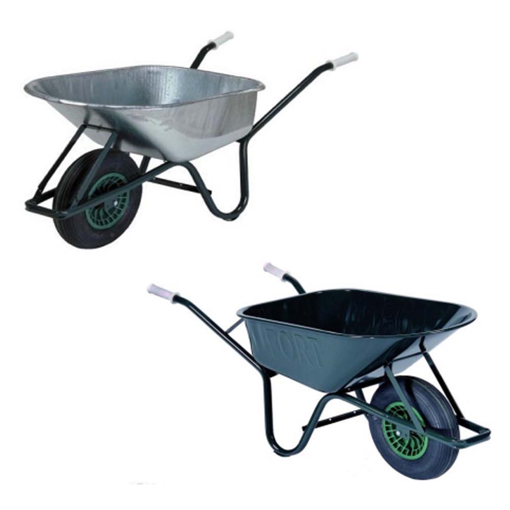 FORT Ruota per Carriola 400x100 mm Pneumatico 2Ply Cerchio in Plastica