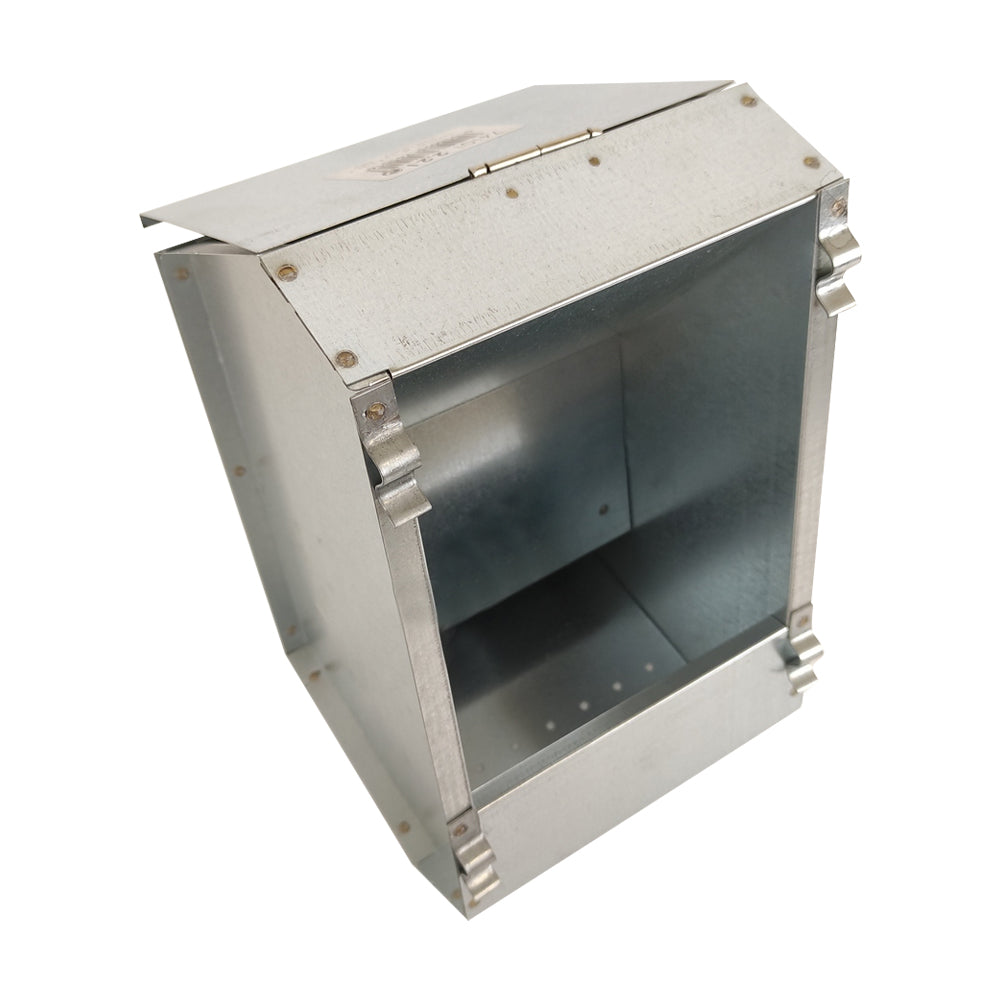 Mangiatoia per conigli in metallo