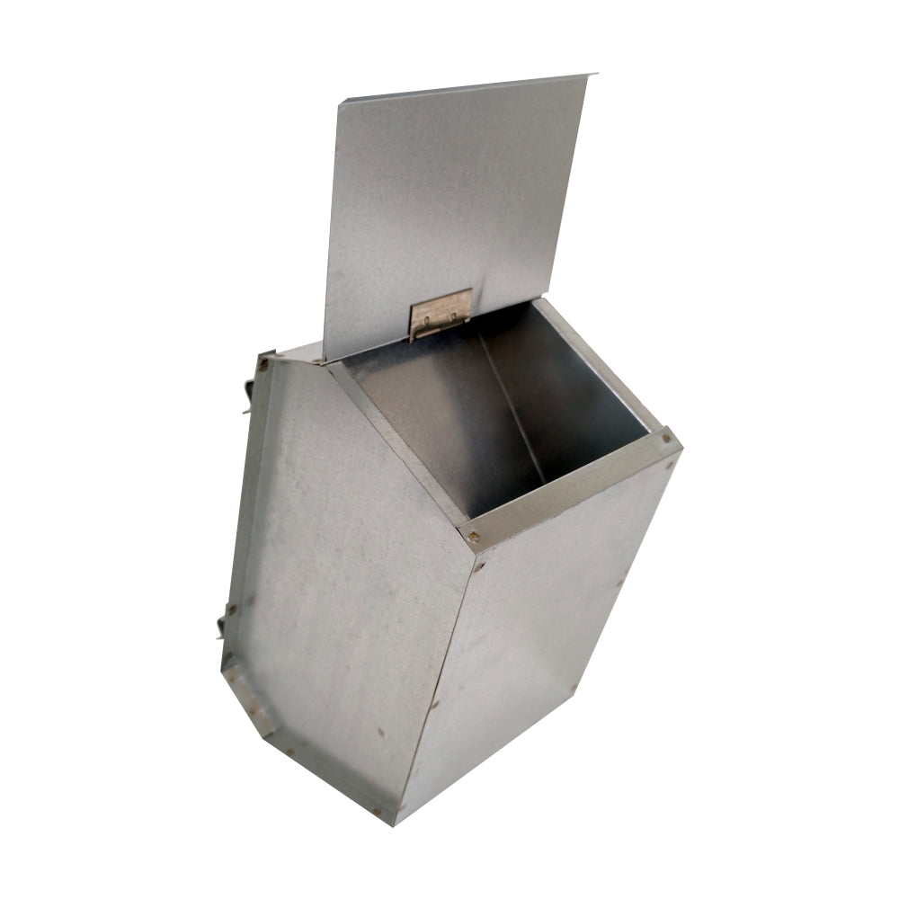 Mangiatoia per conigli in metallo