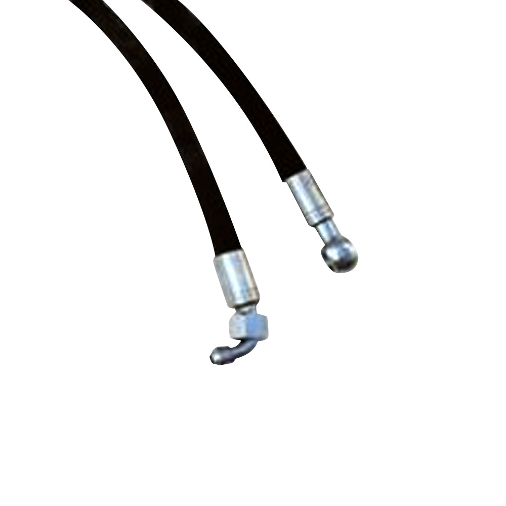 Coppia di tubi idraulici con connettori