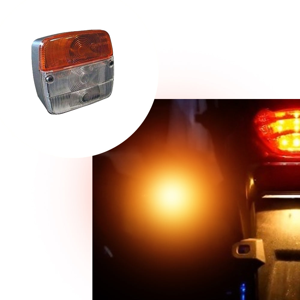 fanale anteriore a due luci