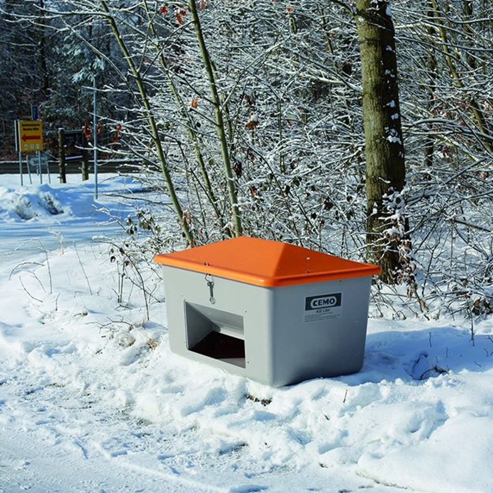 Contenitore per materiali da spargere