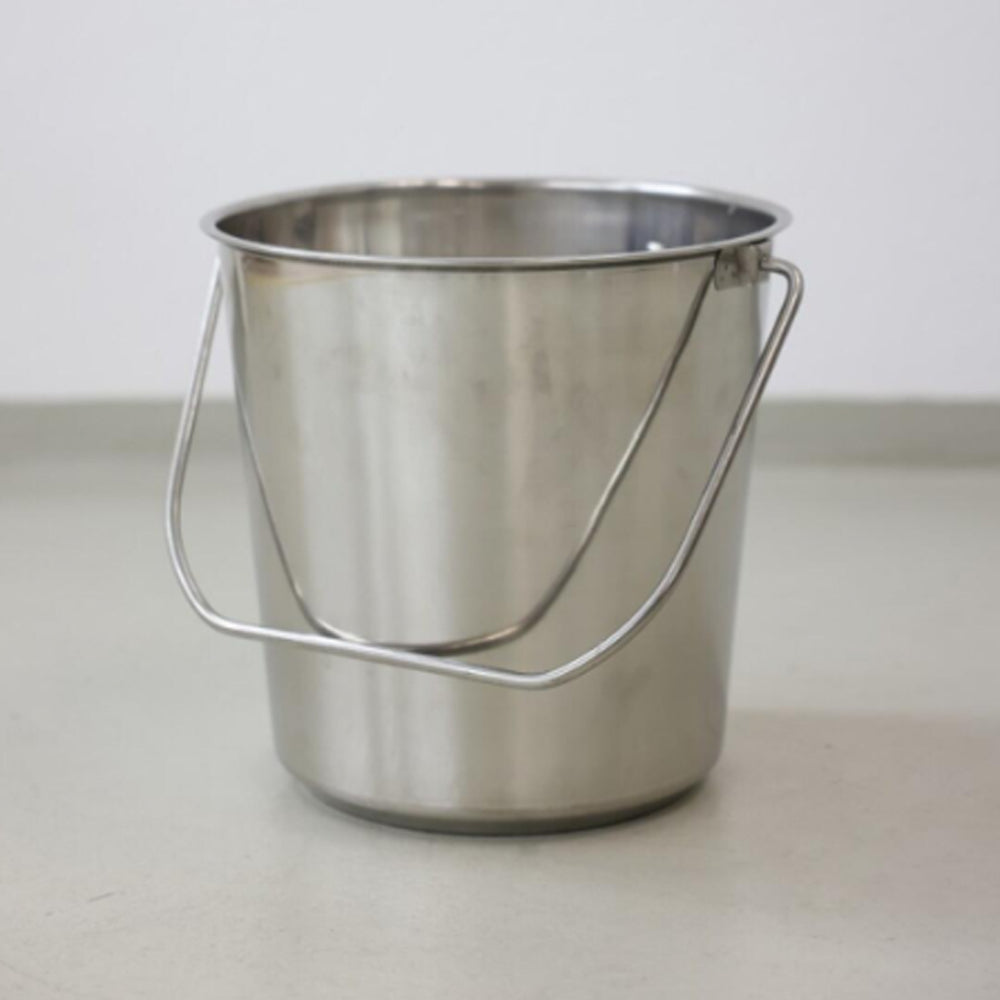Secchio In Acciaio Inox Con manico scala esterna