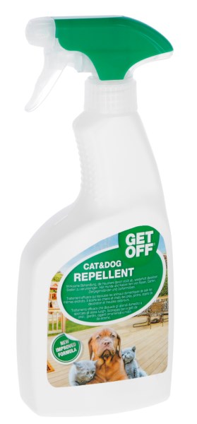 Spray GET OFF - Dissuadente per Cani e Gatti per Esterni