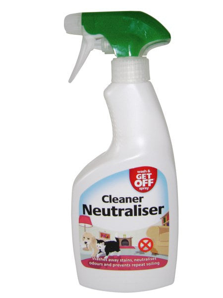 Wash and Get Off - Spray Cleaner Neutraliser Per Cani e Gatti