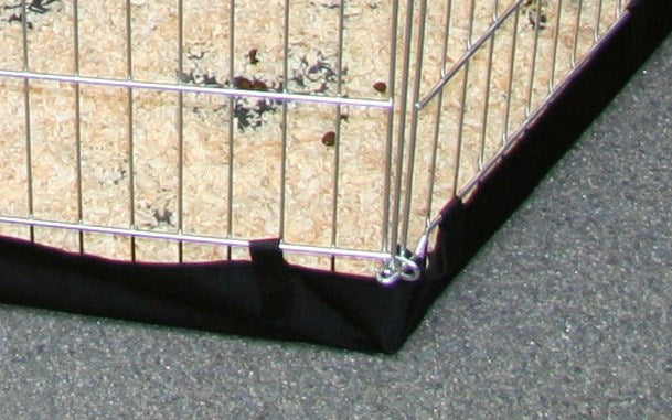 Fondo in nylon per recinto da esterno