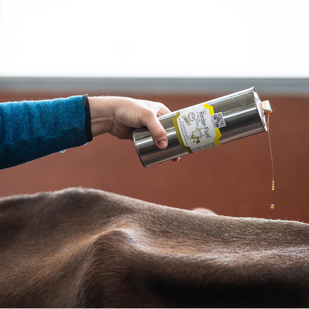 Rinder-Fluid - Liquido per bovini con olio di roccia tirolese