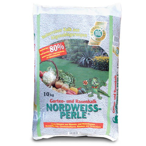Nordweiss perle di calce per giardino 10kg