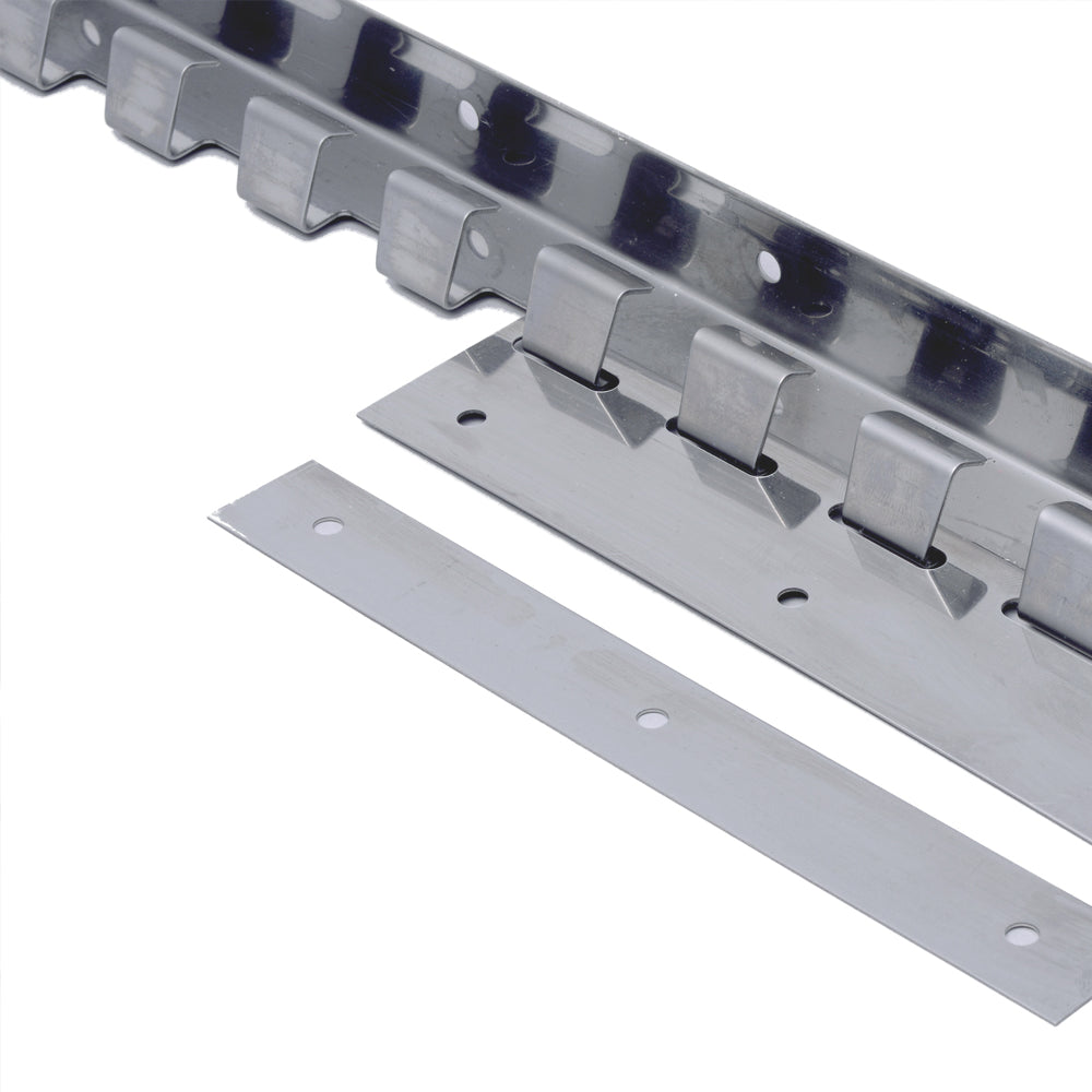 Supporto inox con piastre oscillanti