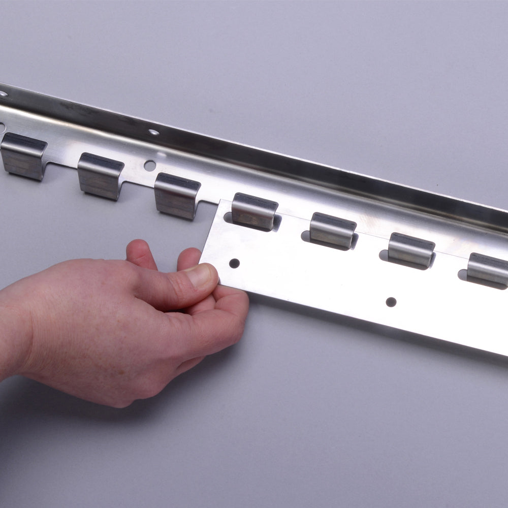 Sistema di sospensione in acciaio inox