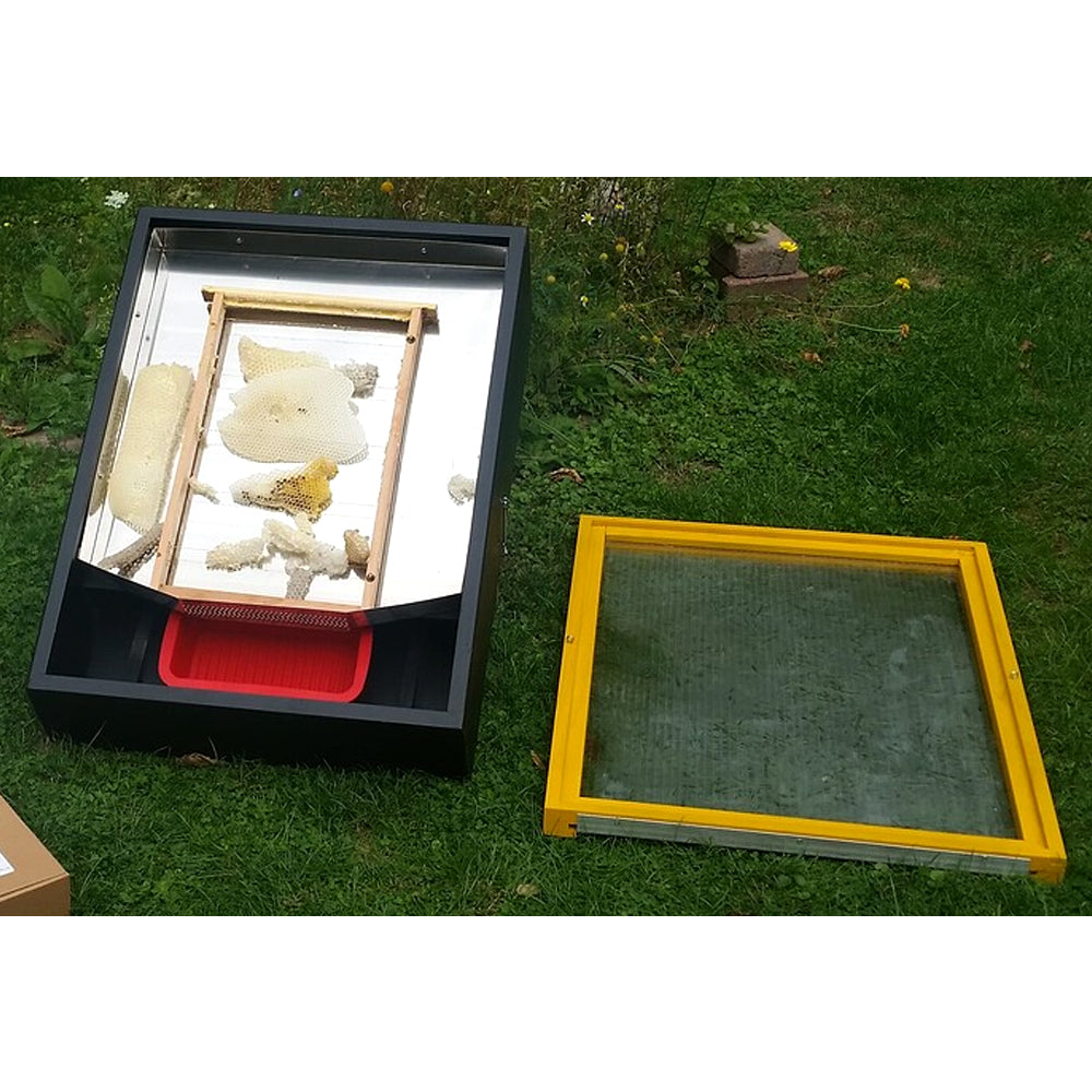 Smalto II Sceratrice Solare in Legno con Doppio Vetro e Supporto Inossidabile