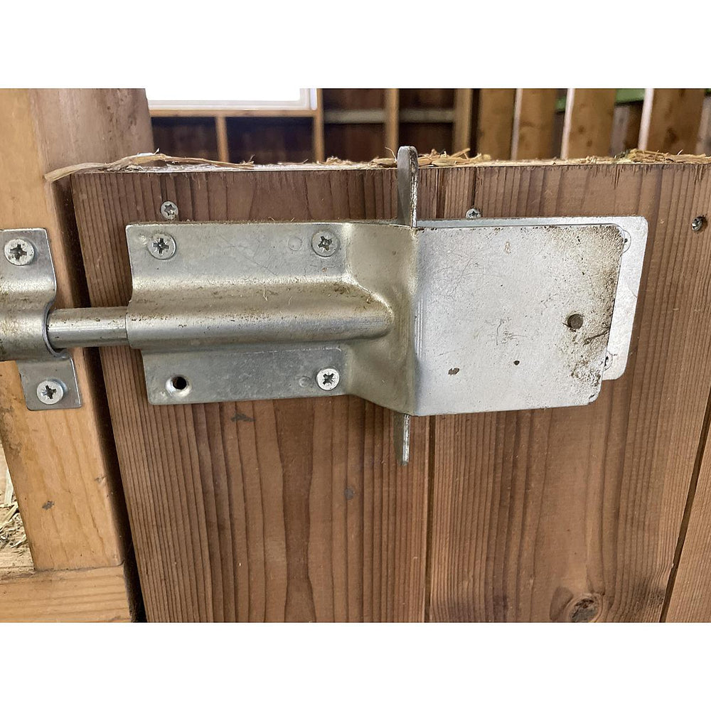 Chiavistello metallo zincato per stalla