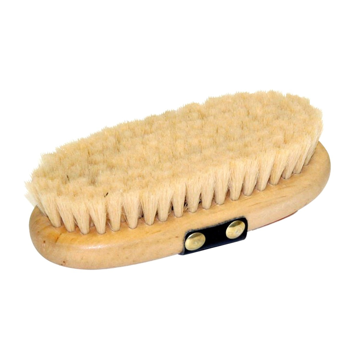 Spazzola Per Cavalli Con Setole Morbide E Dorso In Legno