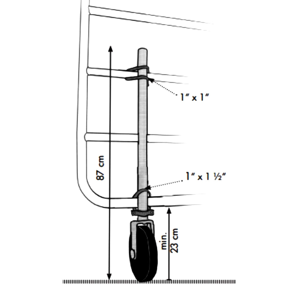 Ruota di Supporto per Cancelli da Pascolo