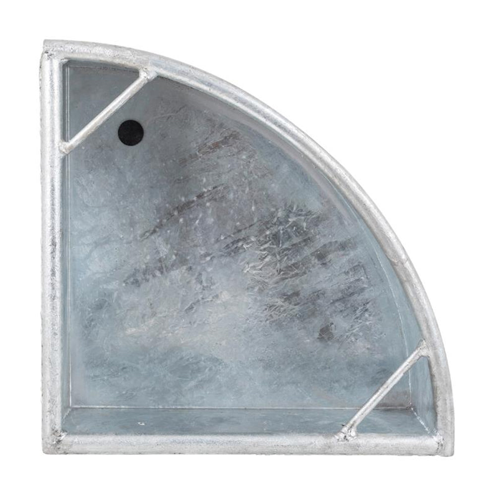 Trogolo triangolare zincato