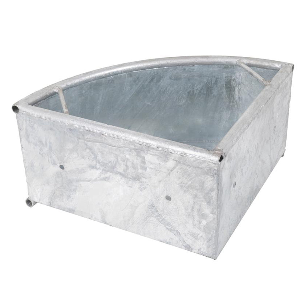 Trogolo triangolare zincato