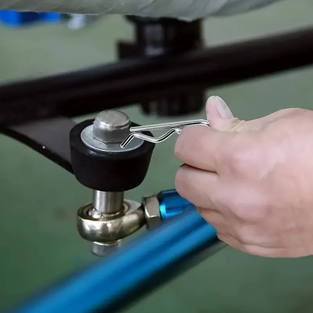 Clip A Molla Doppia Zincata