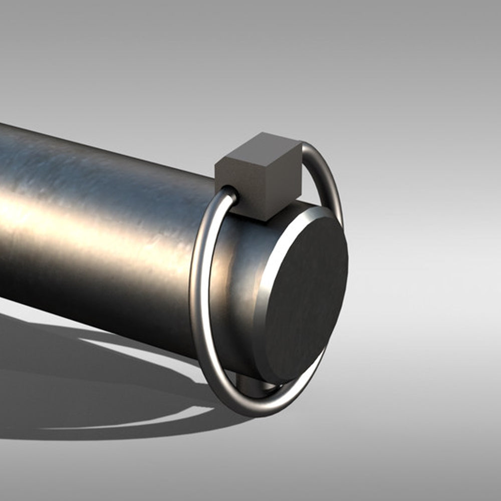 Copiglia a scatto zincato