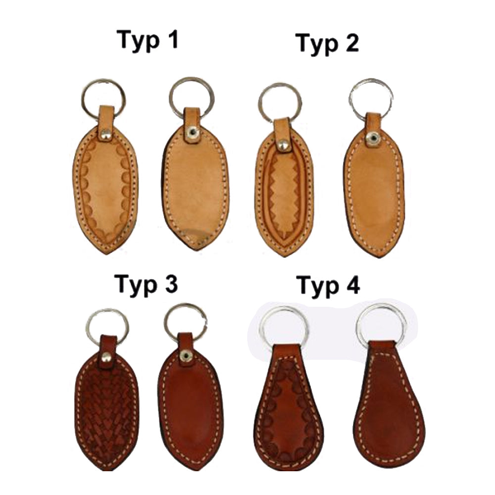 Portachiavi - 4 differenti - Pelle US