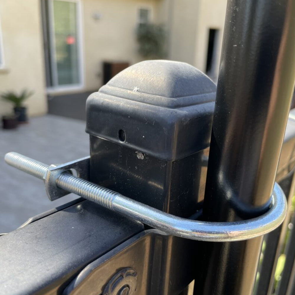 Staffa a U zincata M10/M12