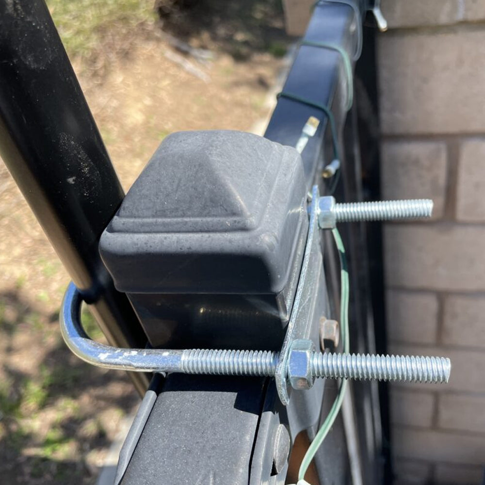 Staffa a U zincata M10/M12