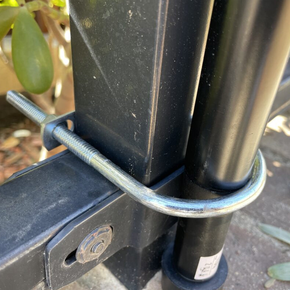 Staffa a U zincata M10/M12