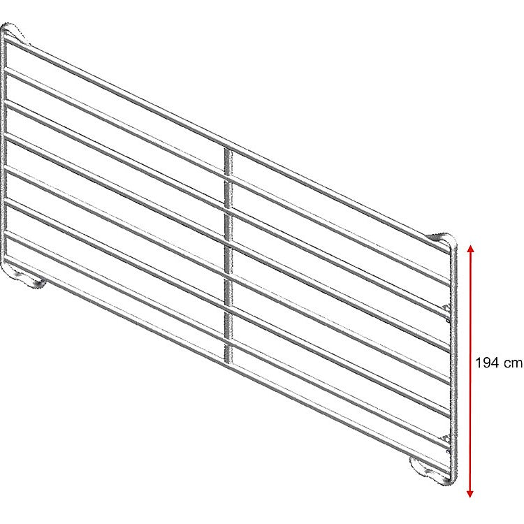 Pannelli da pascolo standard con cancello, per cavalli e bovini