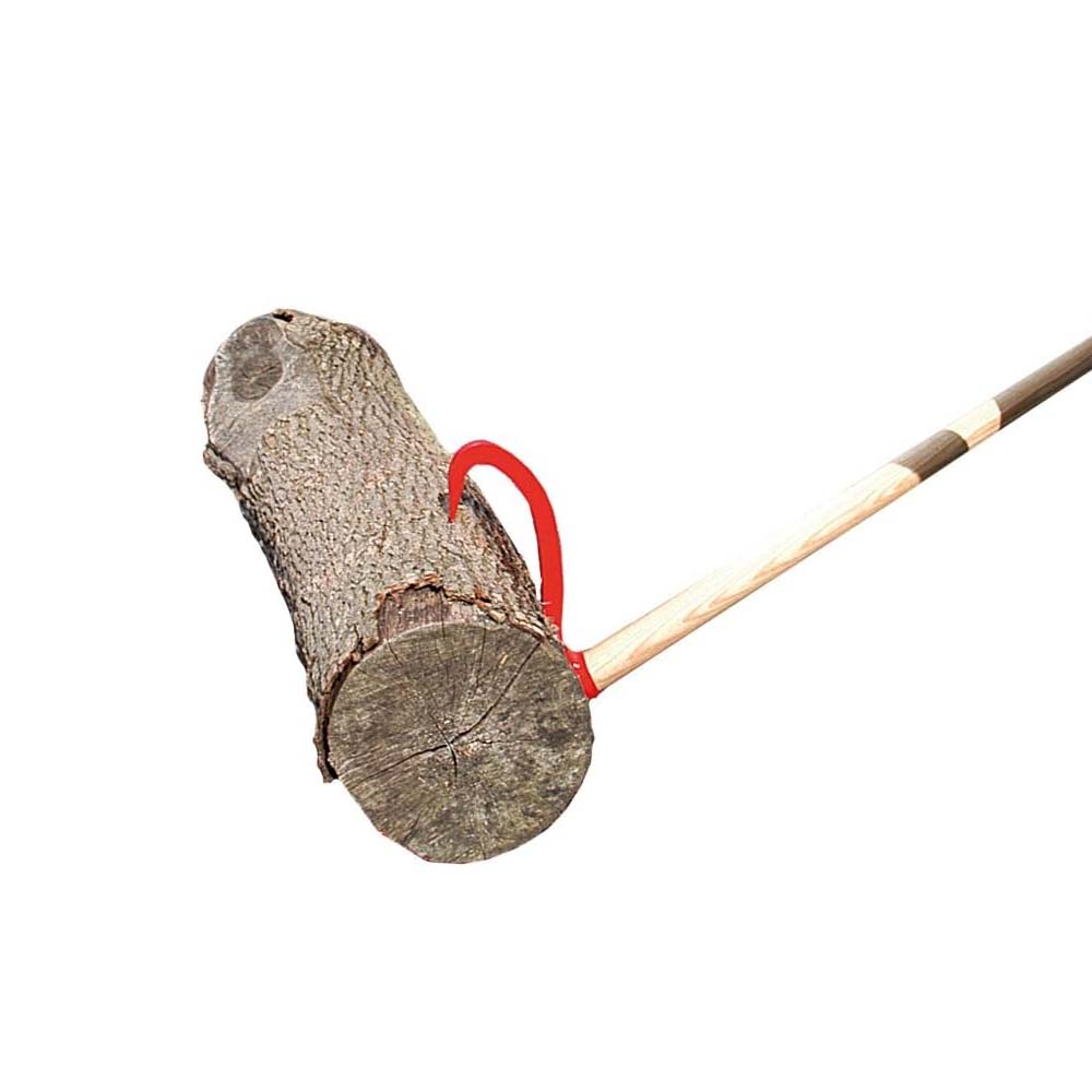 Gancio Giratronchi in Acciaio con Manico in Frassino 115 cm