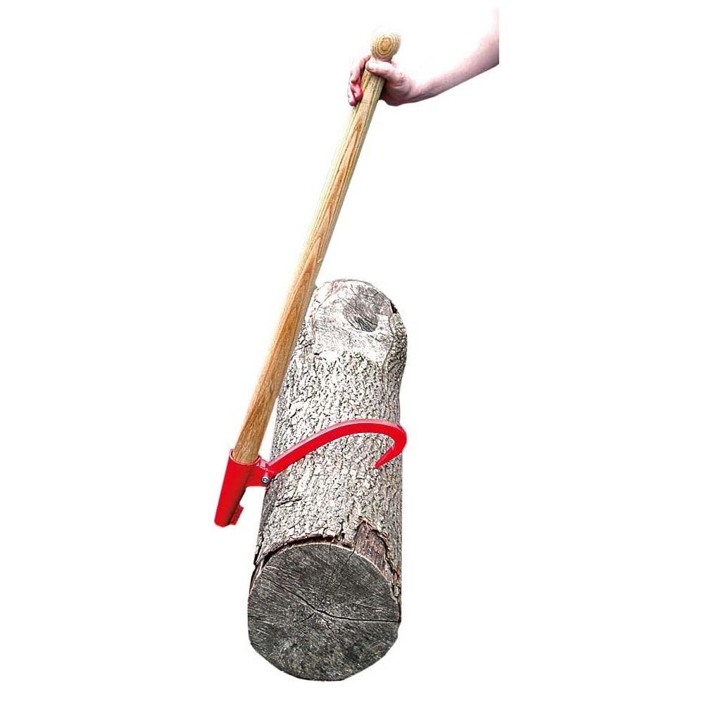 Gancio Giratronchi in Acciaio con Manico in Frassino 115 cm