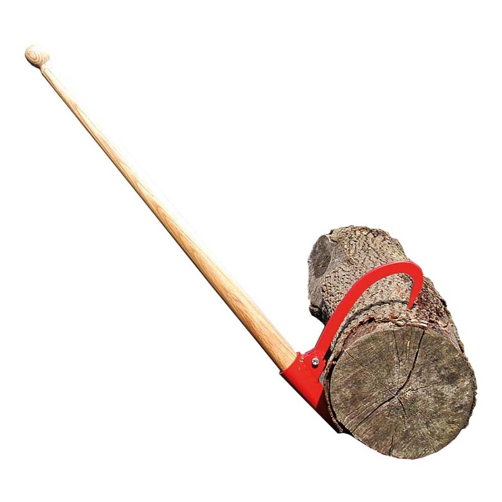 Gancio Giratronchi in Acciaio con Manico in Frassino 115 cm