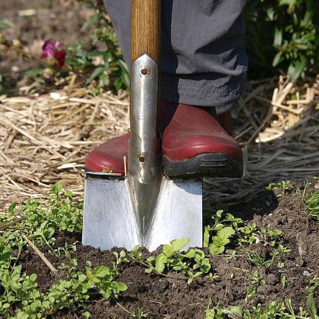Vanga Profi con manico a T con doppio attacco a molla e bordo per il piede