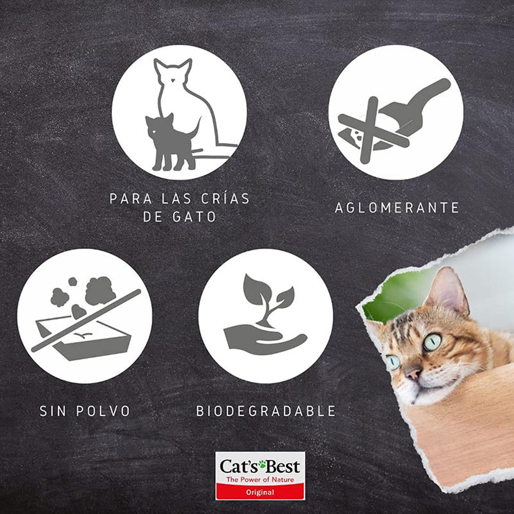 Cat’s Best Original Lettiera Agglomerante e Contenitiva