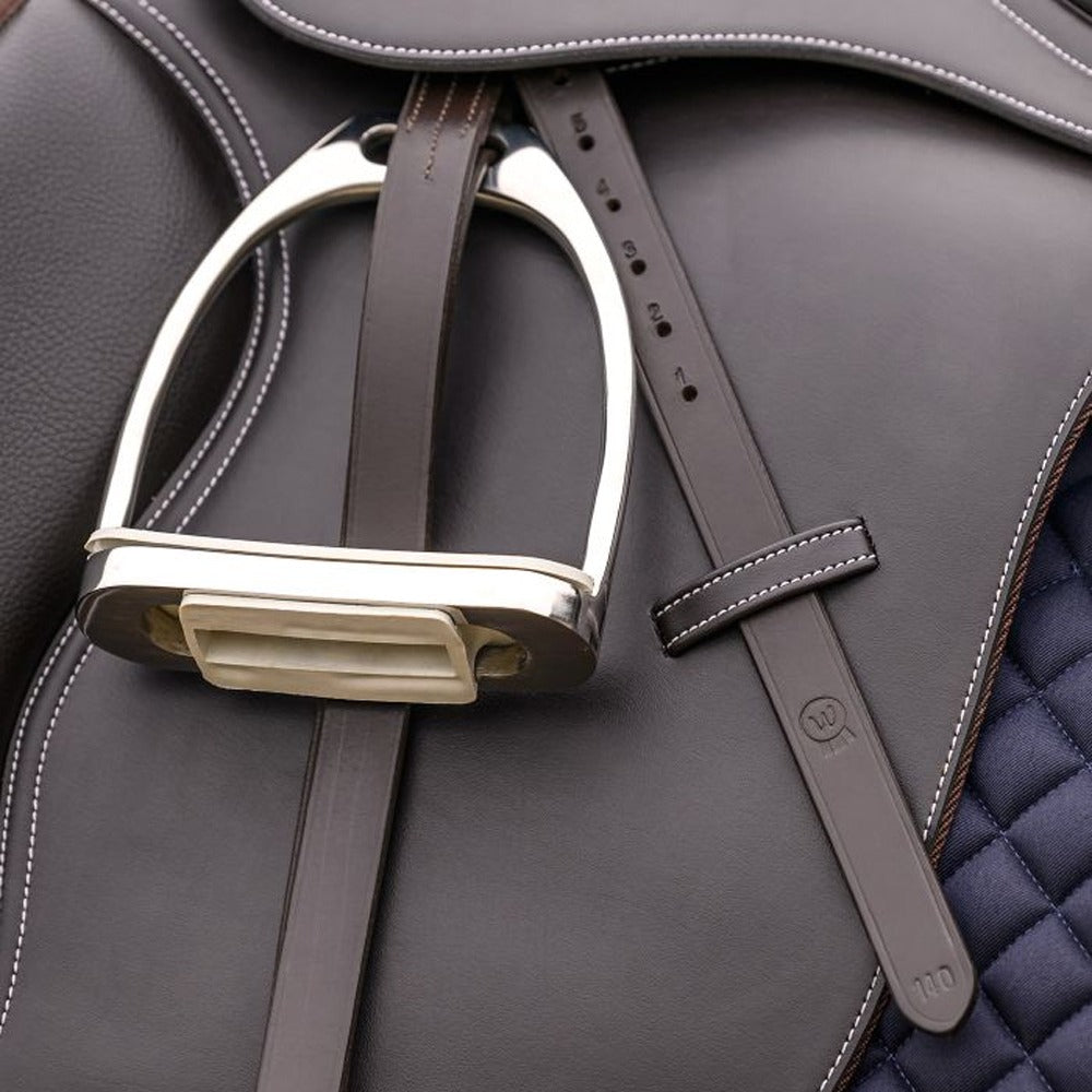 Waldhausen X-Line Steigbügelriemen 22 mm Leder Edelstahl