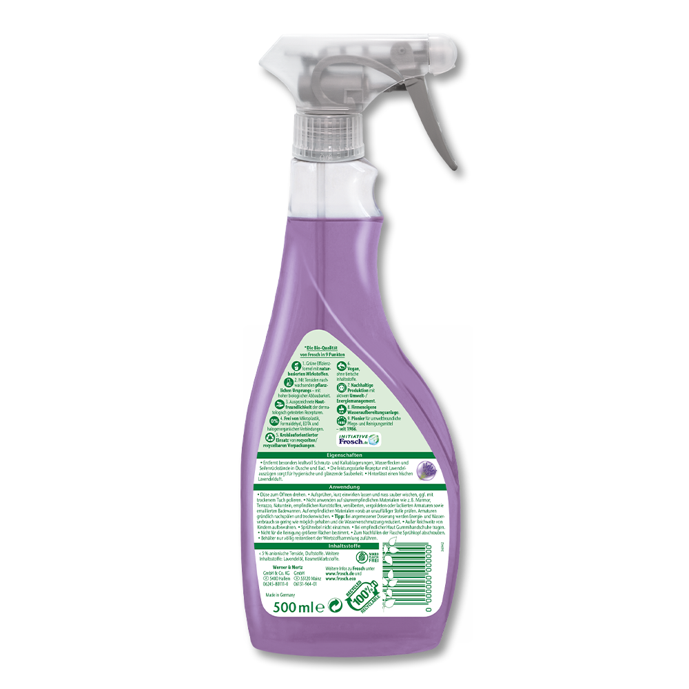 Frosch Detergente Universale alla Soda e Igienizzante alla Lavanda 500ml
