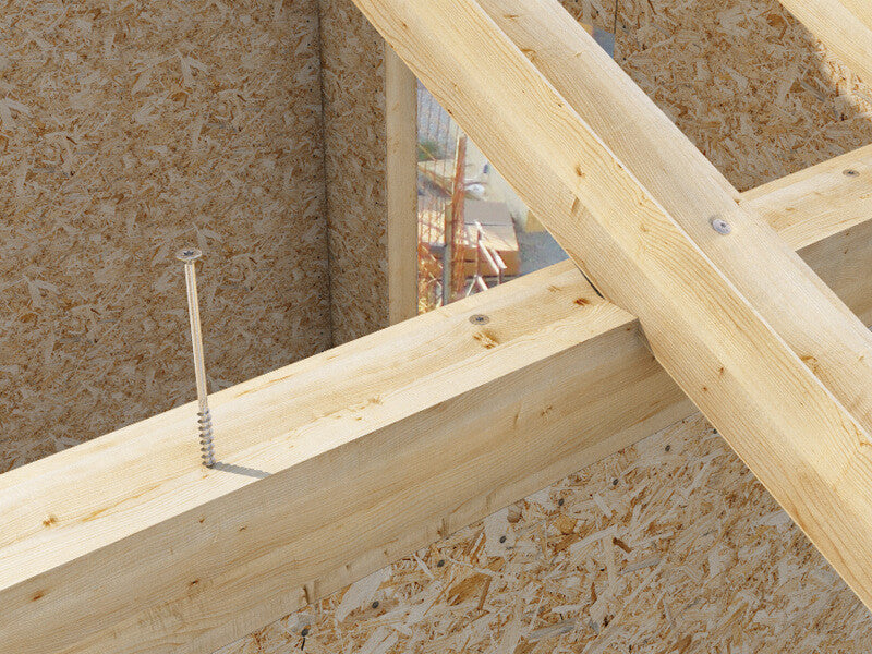 HBS Vite per legno a testa svasata 10mm x 160mm 50pz